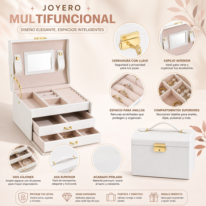 JOYERO ELEGANTE MULTIFUNCIONAL